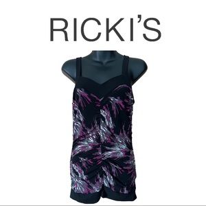 RICKIS GATHERED TANK TOP SIZE SMALL